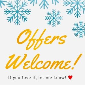 All reasonable offers will be considered!